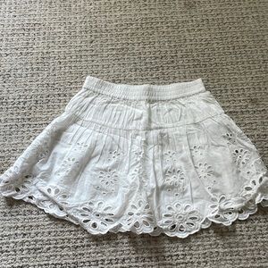 ZARA White Skirt
